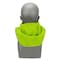 Radians Cooling Hinged Fleece Balaclava - Hi Vis Green RWL25HVG - alternate 3